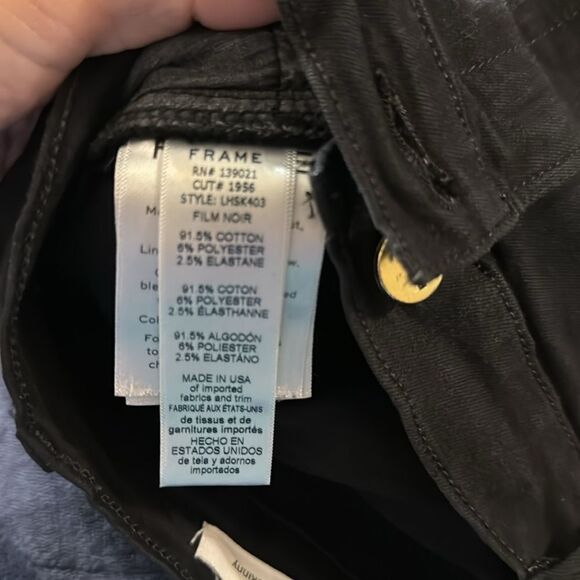 FRAME | Le High Skinny In Film Noir Size 30 - Picture 6 of 6